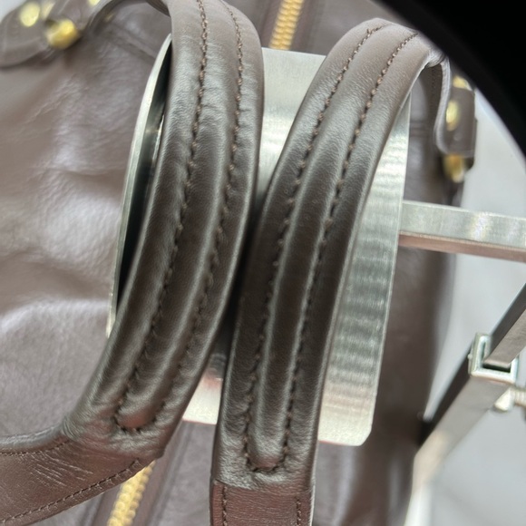 COACH MAHOGANY CAMPBELL LEATHER BELLE CARRYALL/HANDBAG Comes with COA - Picture 12 of 13